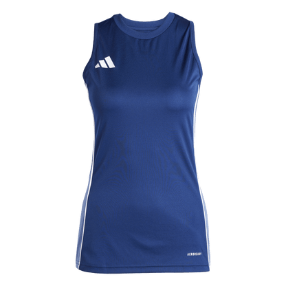 adidas Women's Tiro 25 Competition Sleeveless Jersey - Navy Blue
