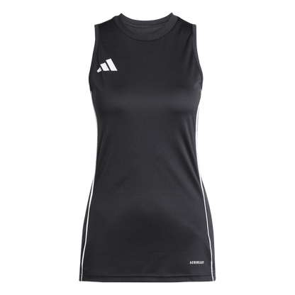 adidas Women's Tiro 25 Competition Sleeveless Jersey - Black