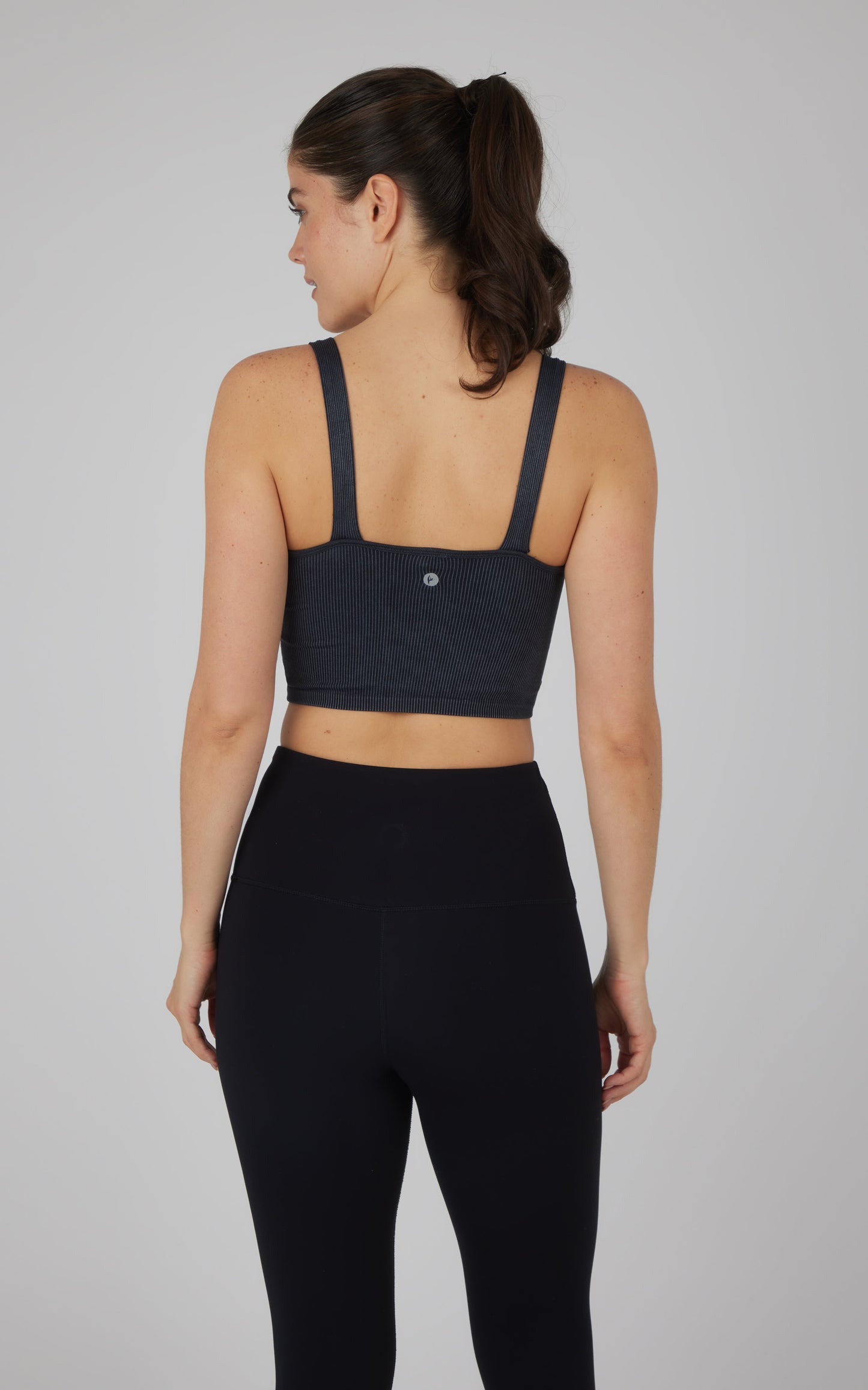 90 Degree by Reflex Stonewash 2 PK Scoop Neck Bralette Tank