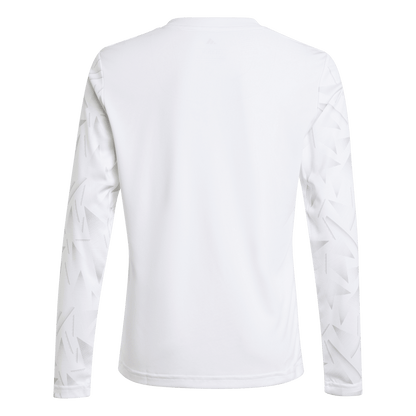 adidas Youth Team Icon 25 Long Sleeve Jersey - White