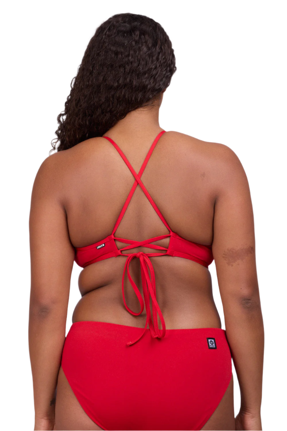 Jolyn Ruth Bikini Top - Red