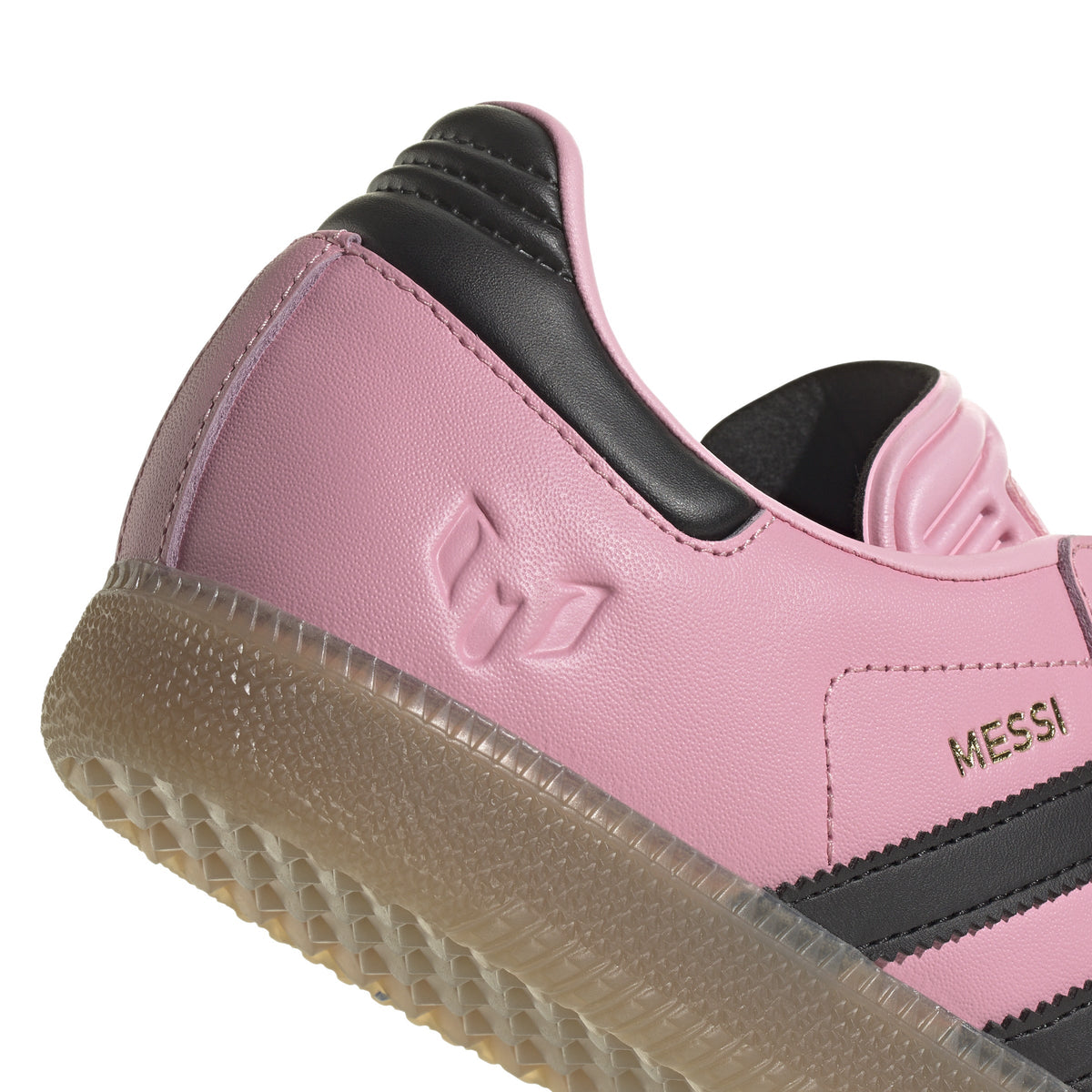 adidas Men's Samba 'Messi Light Pink Black' Sneakers