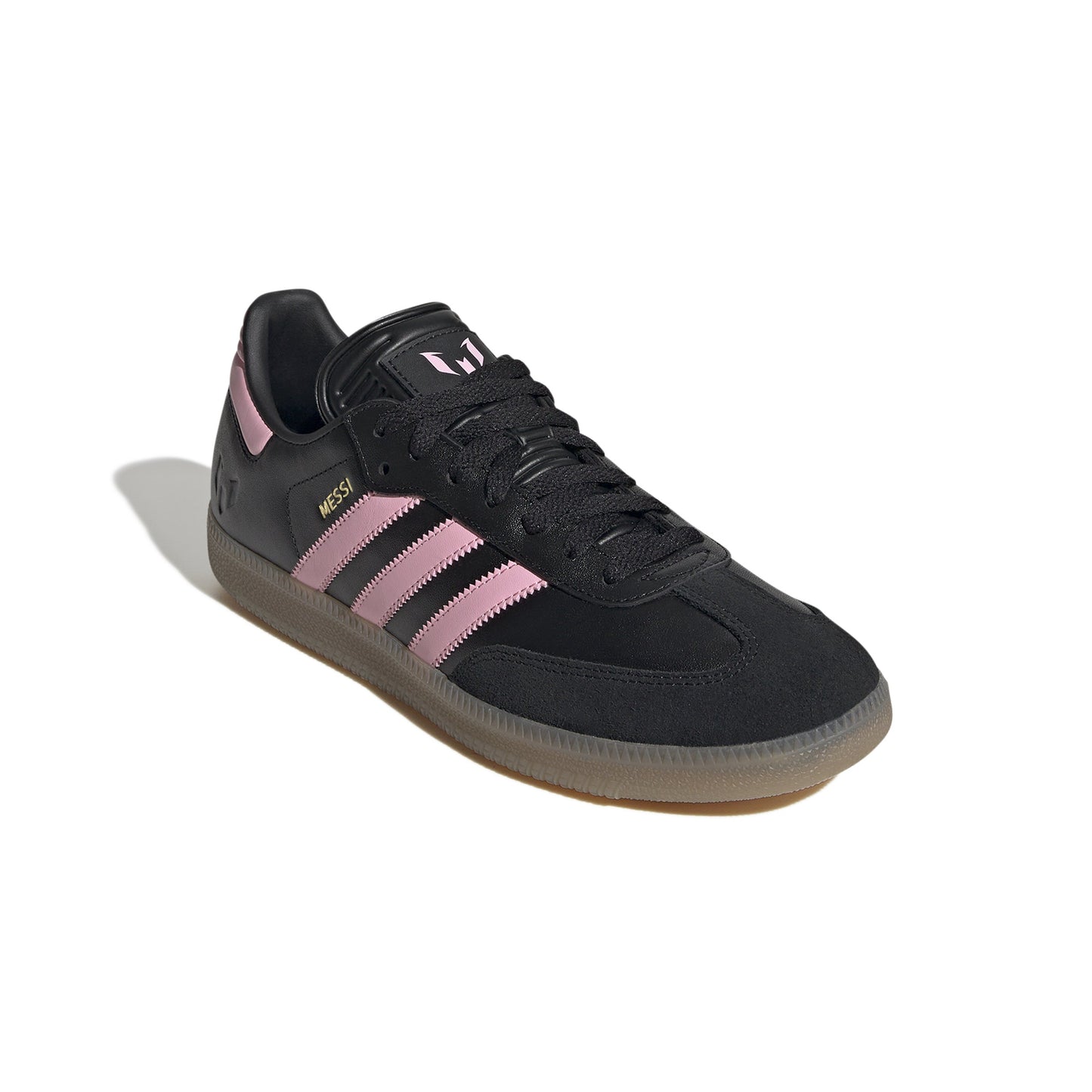 adidas Men's Samba 'Messi Black Gold Metallic' Sneakers