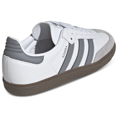 adidas Youth Samba Og 'Cloud White Grey Gum Gs' (Gs)'