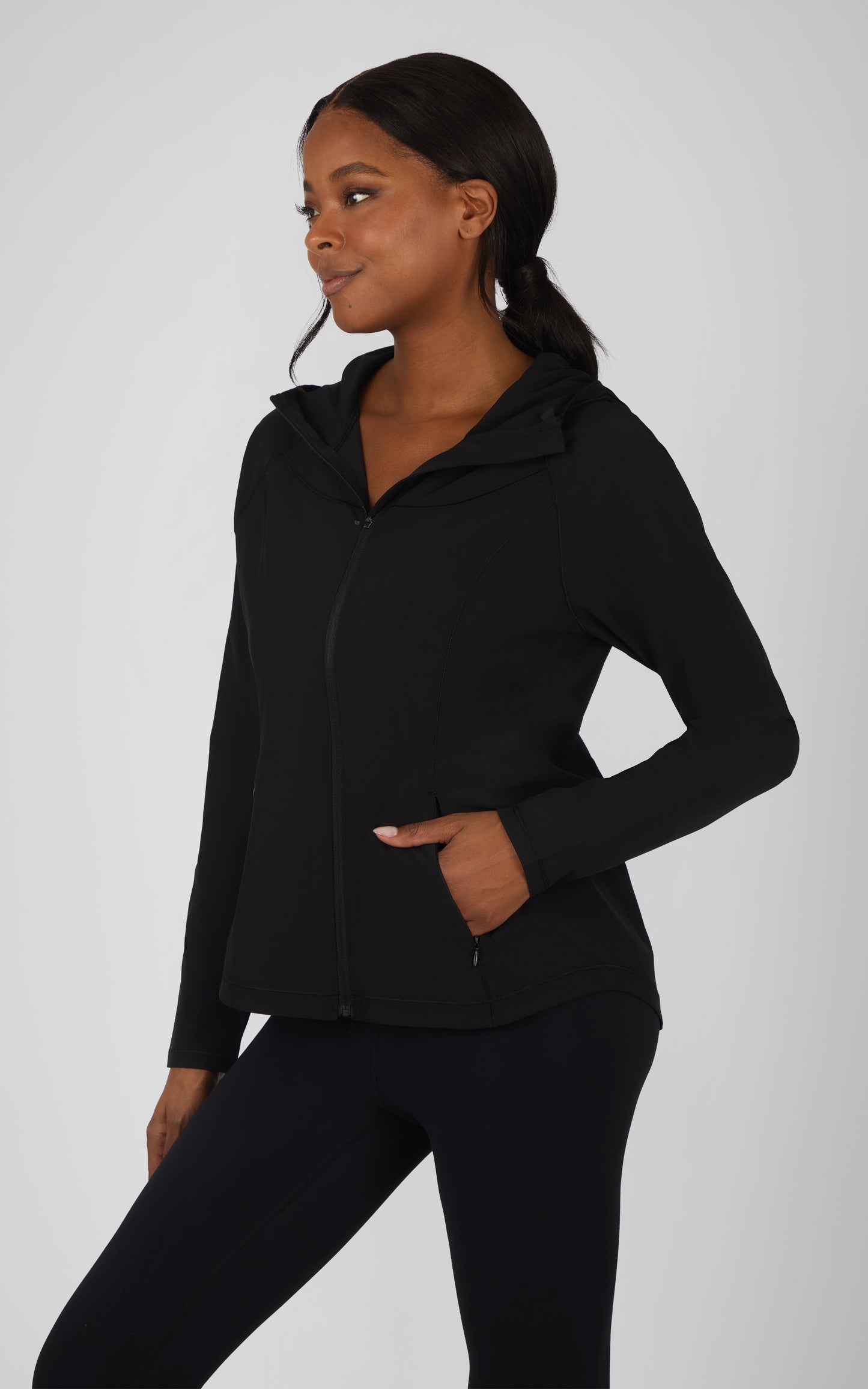 90 Degree by Reflex Lightstreme Run It Up Zipper Jacket