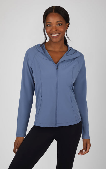 90 Degree by Reflex Lightstreme Run It Up Zipper Jacket