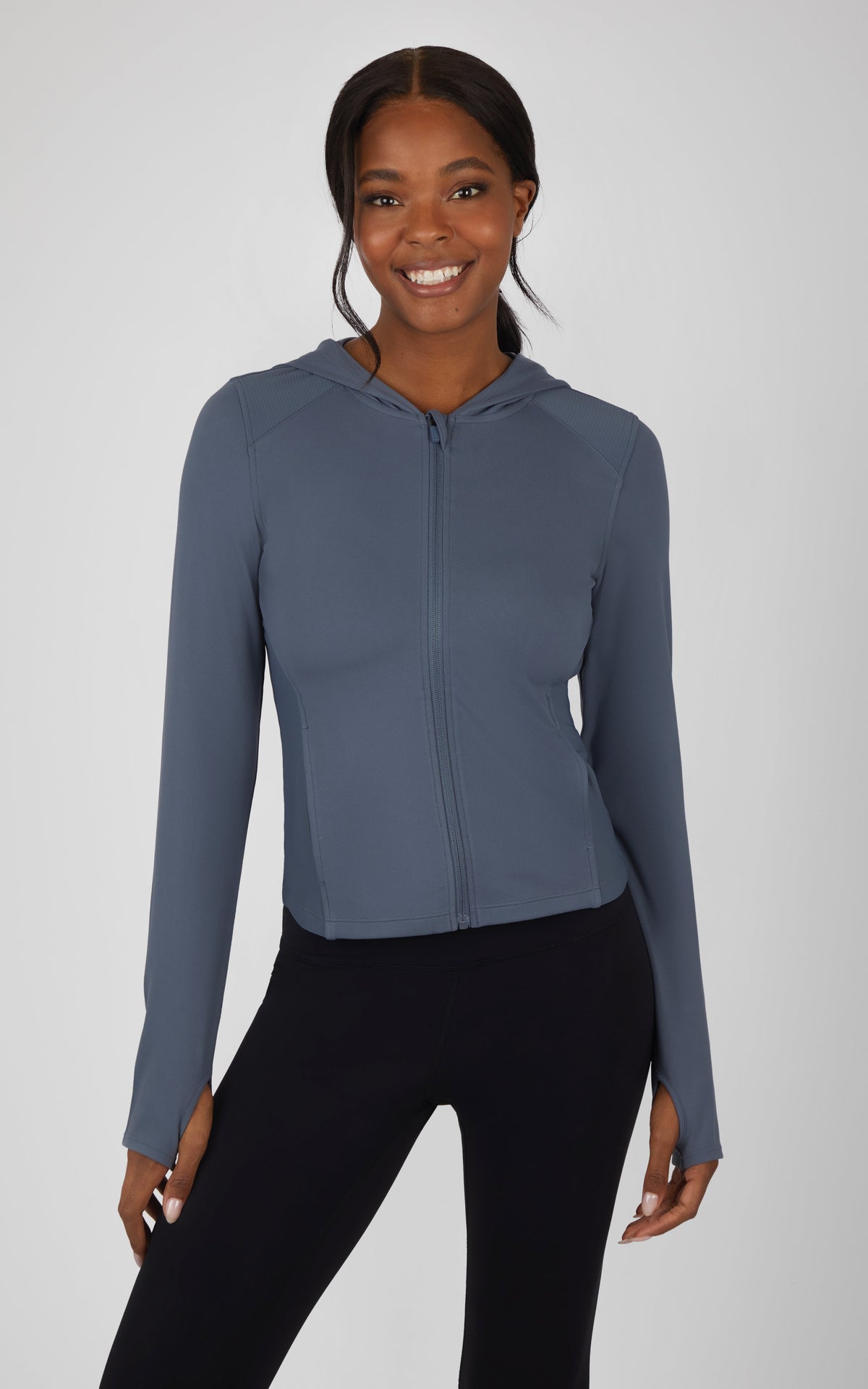 90 Degree by Reflex Lux Full Zip Hoodie
