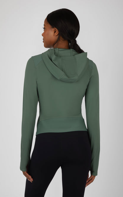 90 Degree by Reflex Lux Full Zip Hoodie
