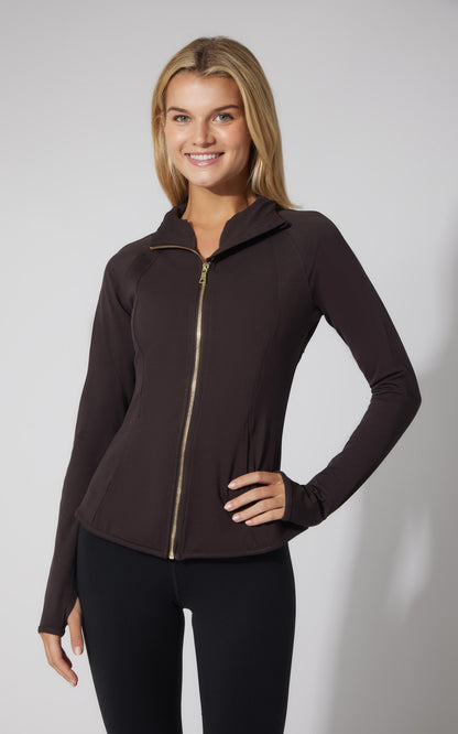 90 Degree by Reflex Lux Rebel Flared Bottom Jacket