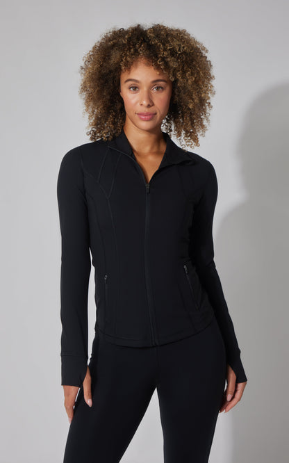 90 Degree by Reflex Nude Tech Jetsetter Full Zip Performance Jacket