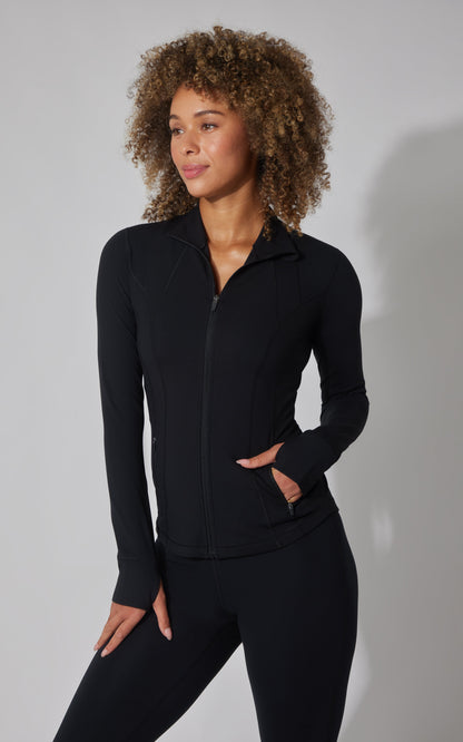 90 Degree by Reflex Nude Tech Jetsetter Full Zip Performance Jacket