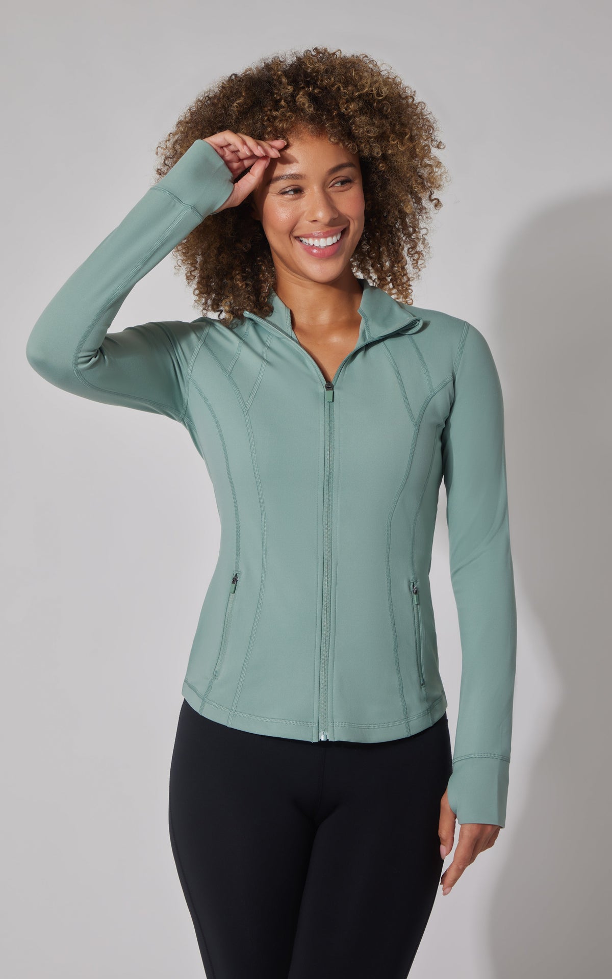90 Degree by Reflex Nude Tech Jetsetter Full Zip Performance Jacket