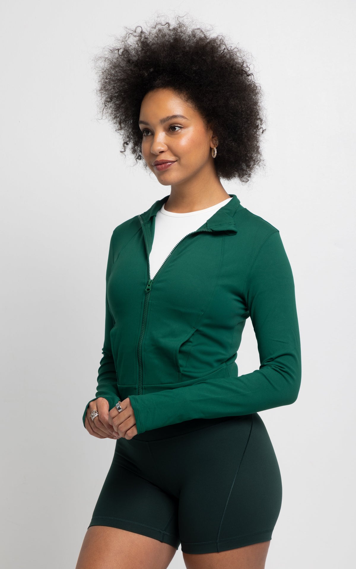 90 Degree by Reflex Lux Crosstrain Everyday Full Zip Jacket