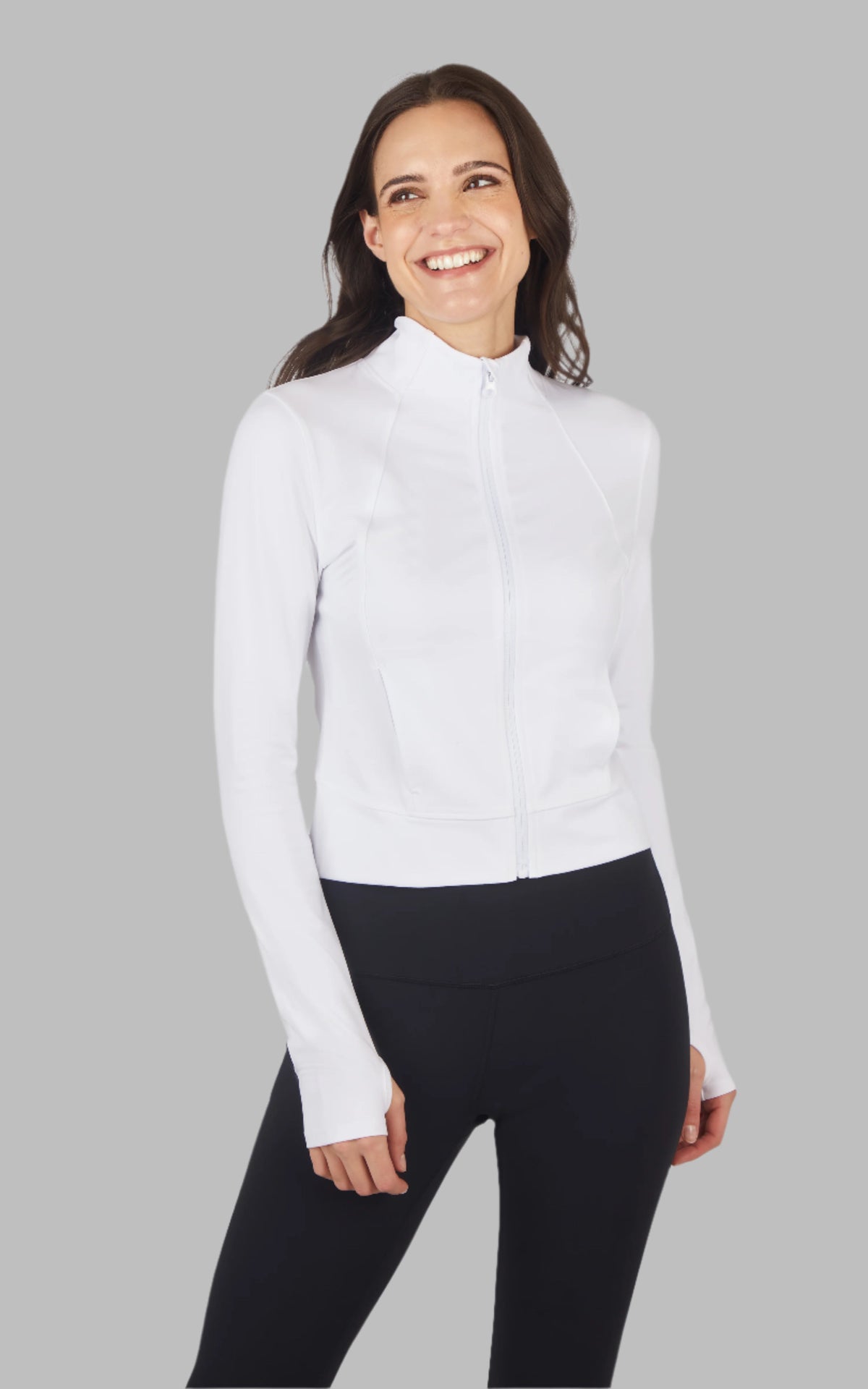 90 Degree by Reflex Lux Crosstrain Everyday Full Zip Jacket