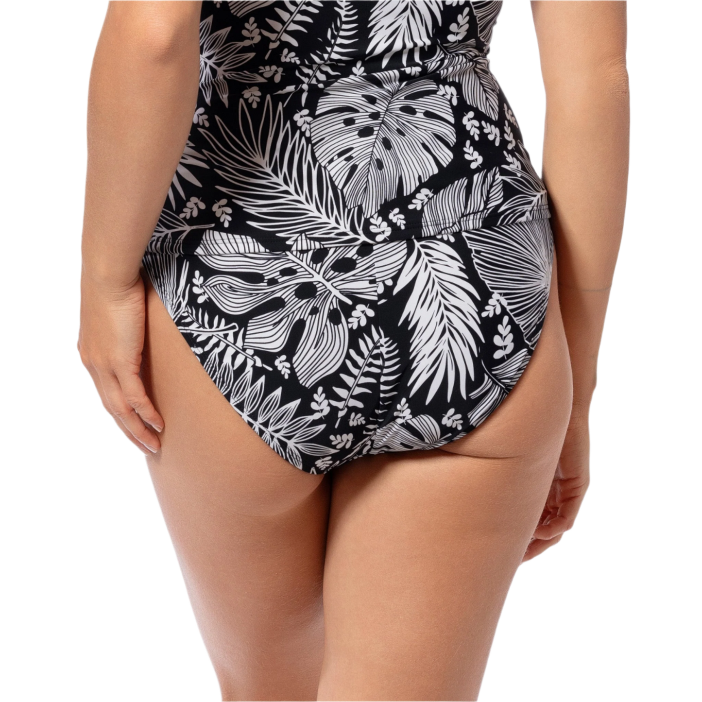 Jantzen Julie Banded Hipster - Forest Blast - FINAL SALE