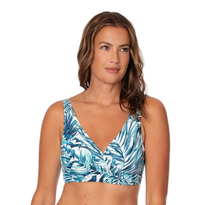 Jantzen Vera Surplice Underwire Bikini Top - Palm Camouflage