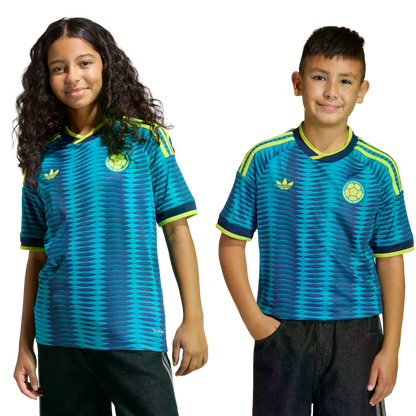 Adidas Colombia 2026 Youth Away Jersey