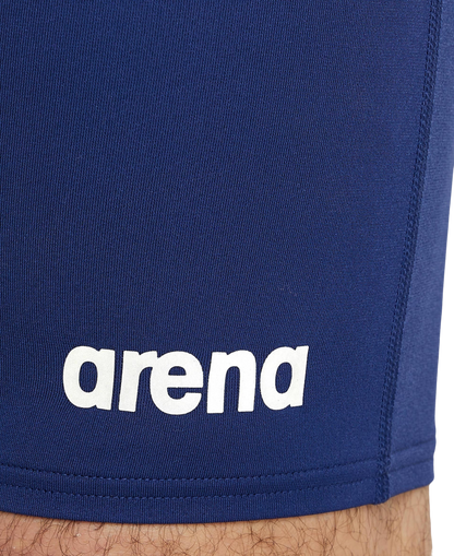 Arena Men's Team Solid Jammer - Navy/ White