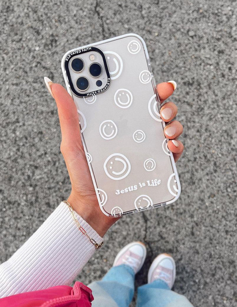 Elevated Faith Jesus is Life Phone Case