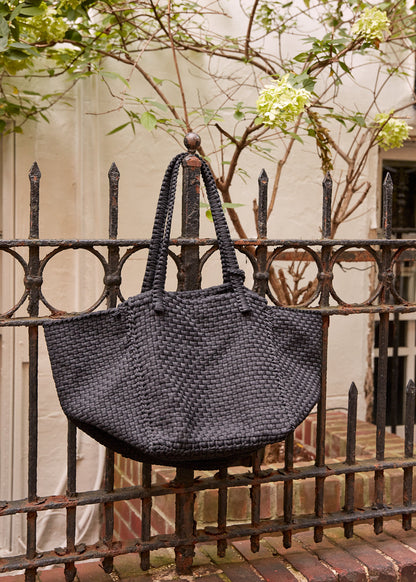 Soona Upcycled Woven Cotton Tote Bag