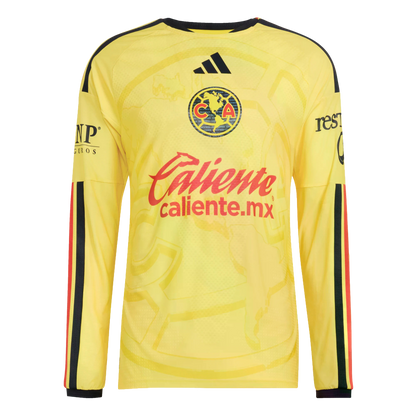 Adidas Club America 26/27 Authentic Long Sleeve Home Jersey