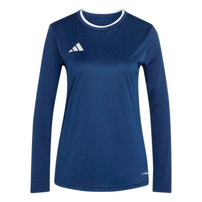 adidas Women's Entrada 26 Long Sleeve Jersey - Navy Blue