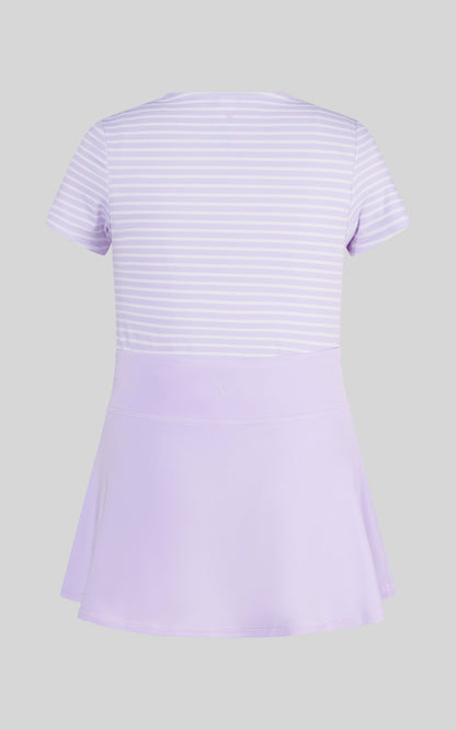 90 Degree by Reflex 4-6X Lux Tee & Skort & Crossbody Bag Set