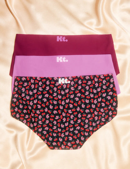 Teen Light Leakproof No-Show Boyshort 3-Pack - Last Call