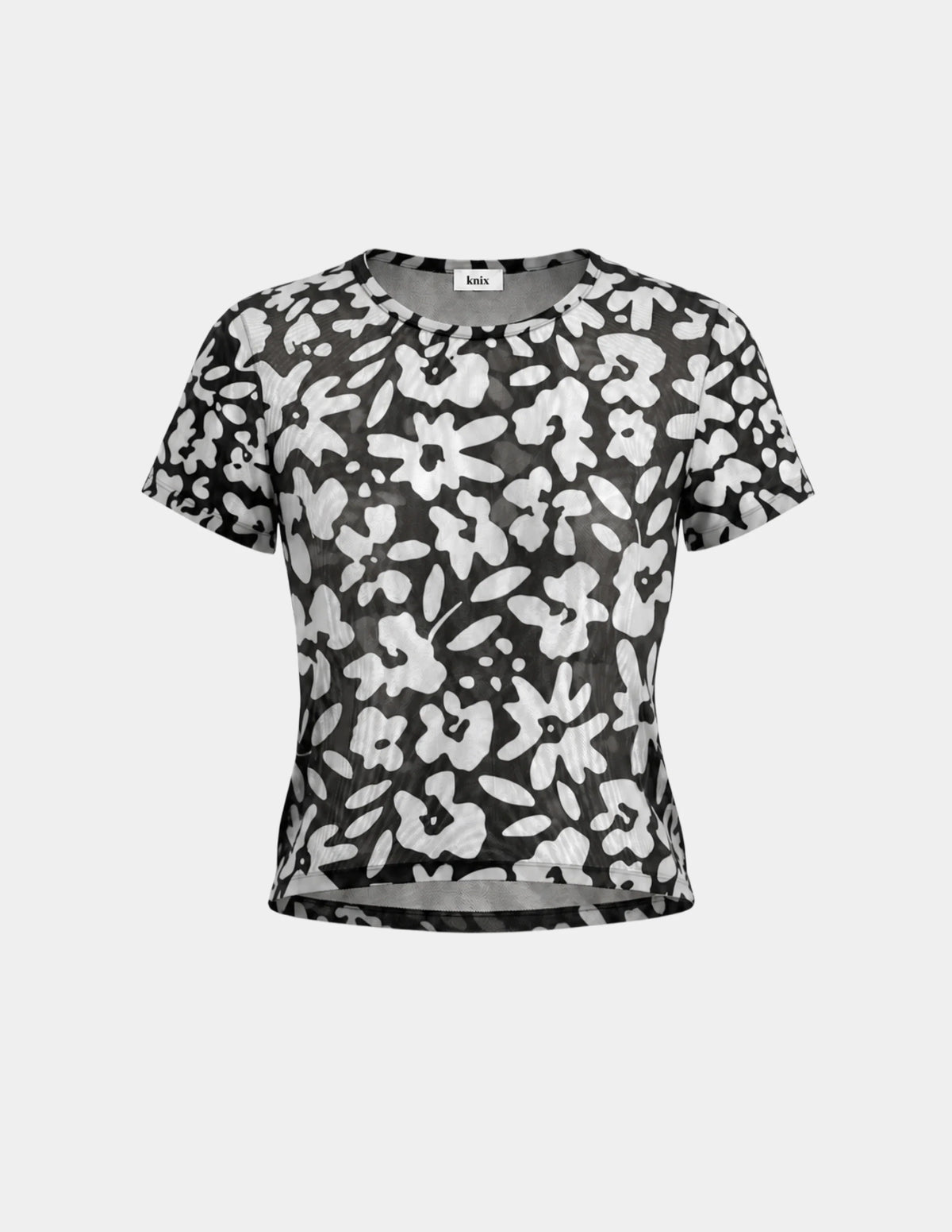 Mesh Short Sleeve Top