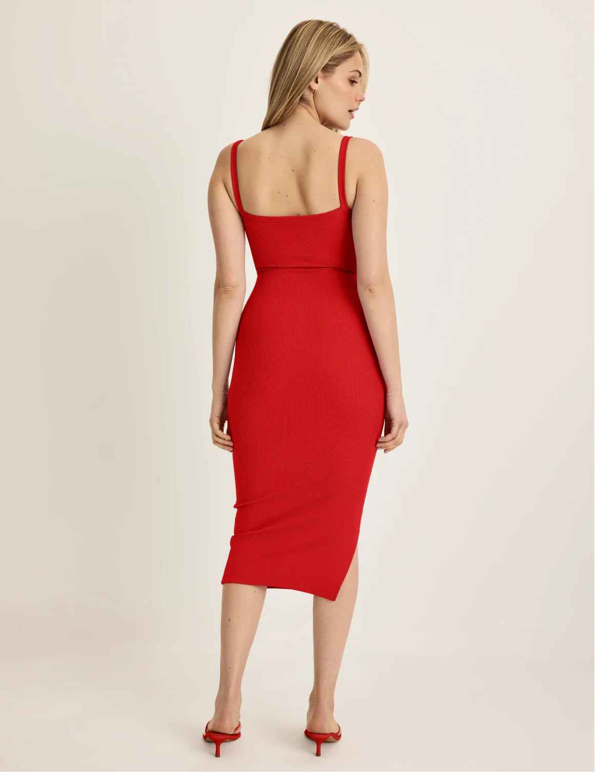 SculptRib™ Cotton Cami Dress