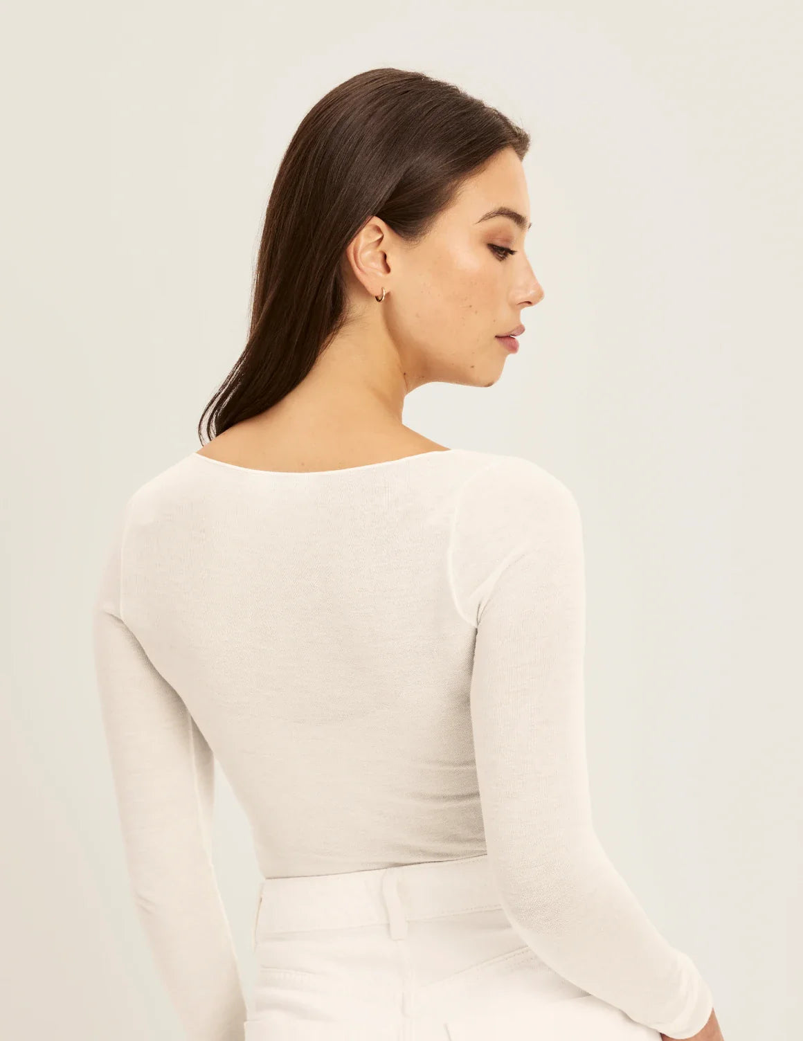 Cashmere Mist Boatneck Top