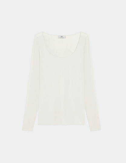 Cashmere Mist Scoop Top