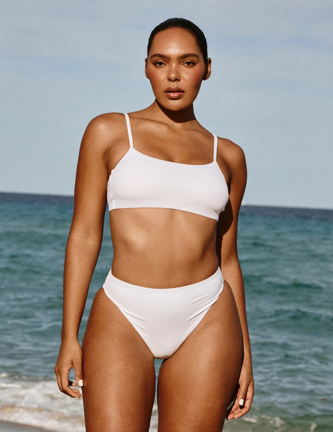 Sculpt High Cut Bikini Swim Bottom