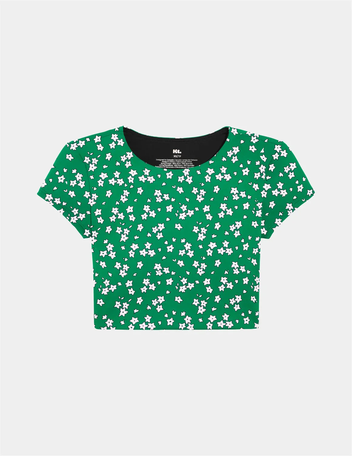 Teen High Tide Cropped Swim Top