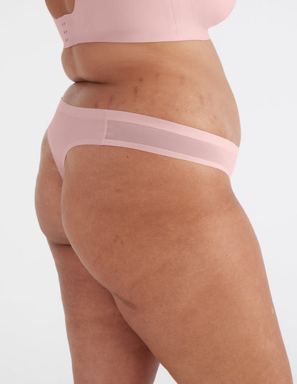 Light Leakproof No-Show Mesh Thong - Last Call