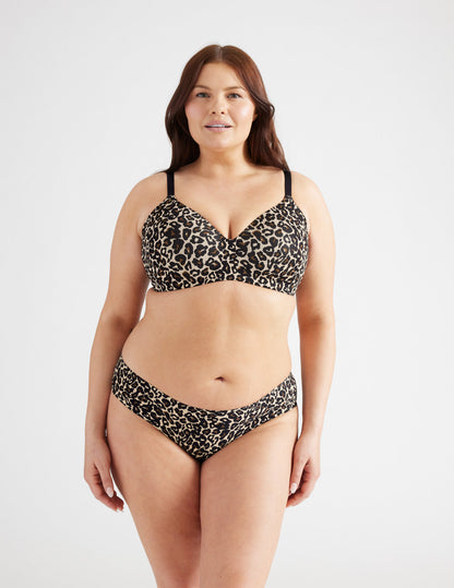 Light Leakproof No-Show Bikini