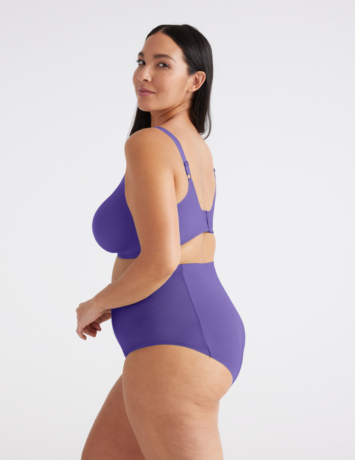 Light Leakproof No-Show Mesh High Rise - Last Call