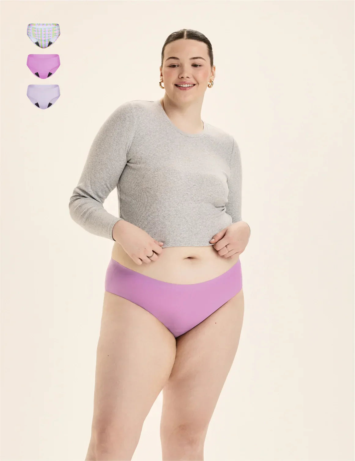 Teen Leakproof UltraThin No-Show Bikini 3-Pack - Last Call
