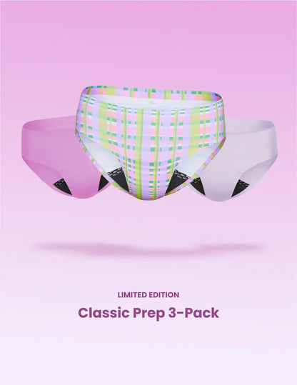 Teen Leakproof UltraThin No-Show Bikini 3-Pack - Last Call