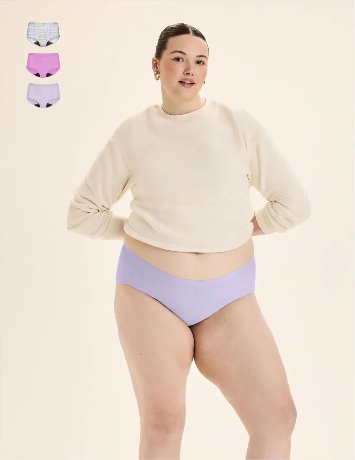 Teen Leakproof UltraThin No-Show Boyshort 3-Pack