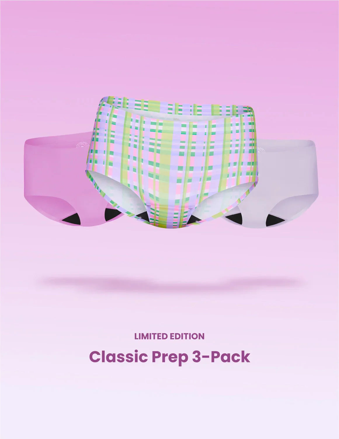 Teen Super Leakproof® No-Show Boyshort 3-Pack - Last Call