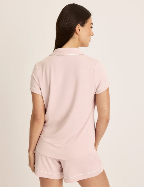 Modal Short Sleeve Sleep Set