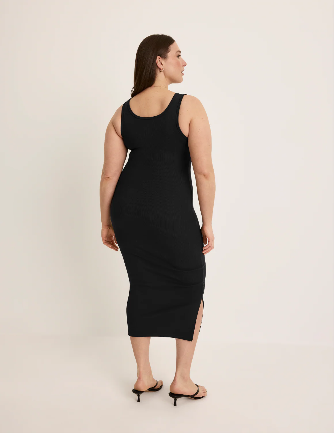 SculptRib™ Cotton Tank Dress