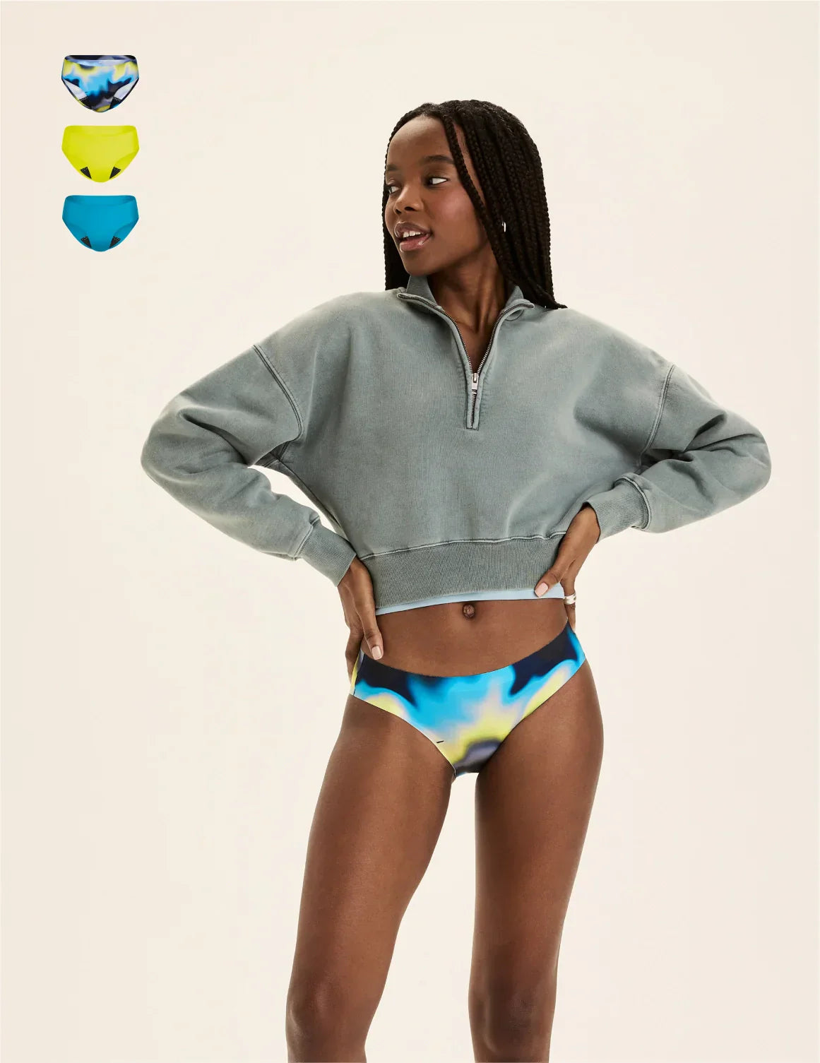 Teen Leakproof UltraThin No-Show Bikini 3-Pack - Last Call