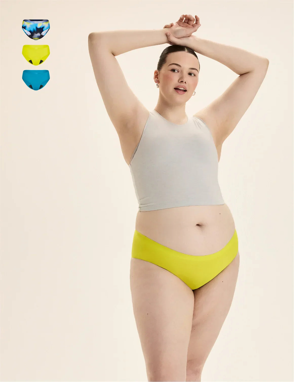 Teen Super Leakproof® No-Show Bikini 3-Pack - Last Call