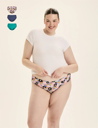 Teen Leakproof UltraThin No-Show Bikini 3-Pack - Last Call