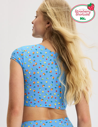 Teen High Tide Cropped Swim Top