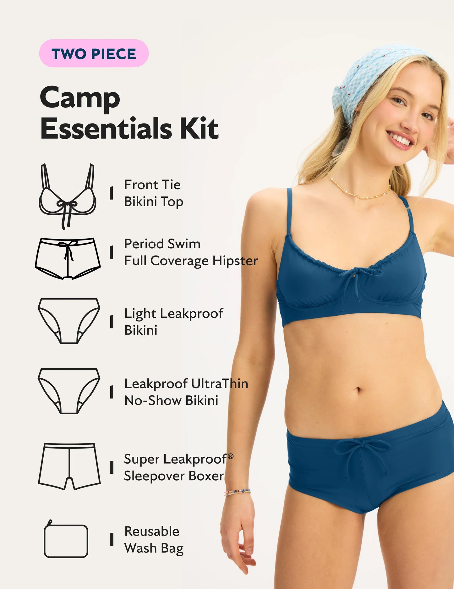 Teen Two-Piece Camp Essentials Kit