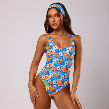 Kulani Kinis Cheeky One Piece Swimsuit - Havana Heat - FINAL SALE
