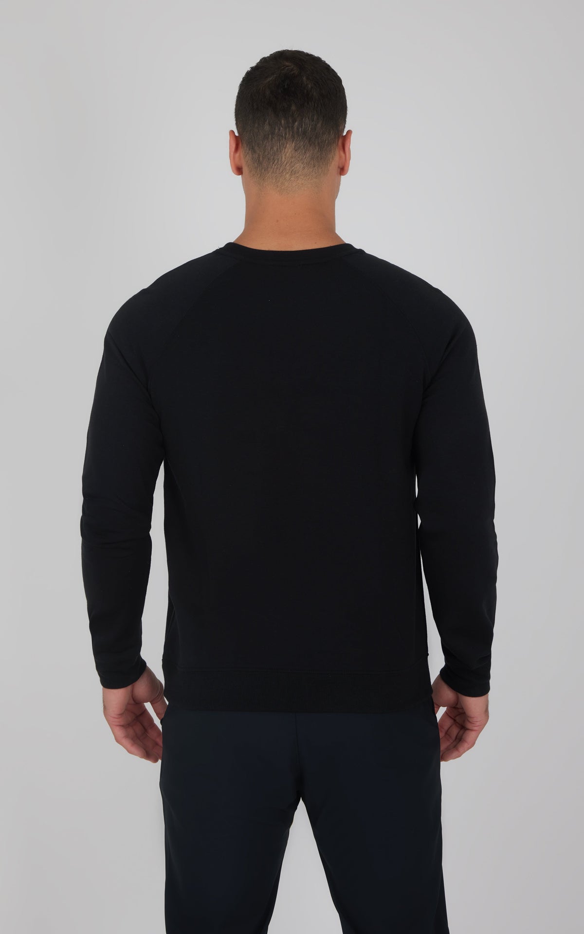 90 Degree by Reflex Men's Terry Brushed Long Sleeve Top